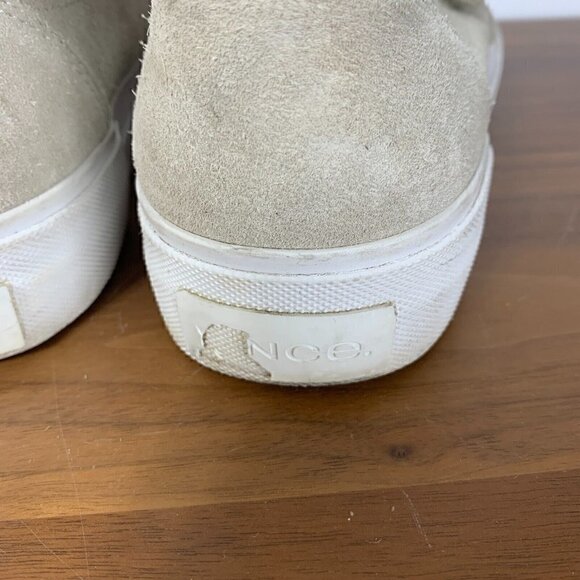 Vince. Women s Gray Suede Leather Strap Shoes Sz 8M - Picture 8 of 9